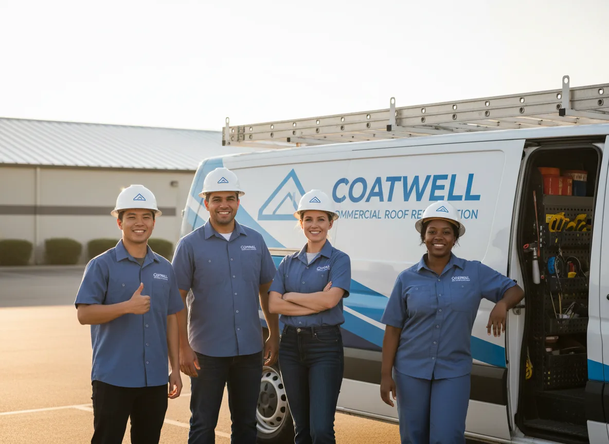 Commercial roof coating company in Chestnut, IL